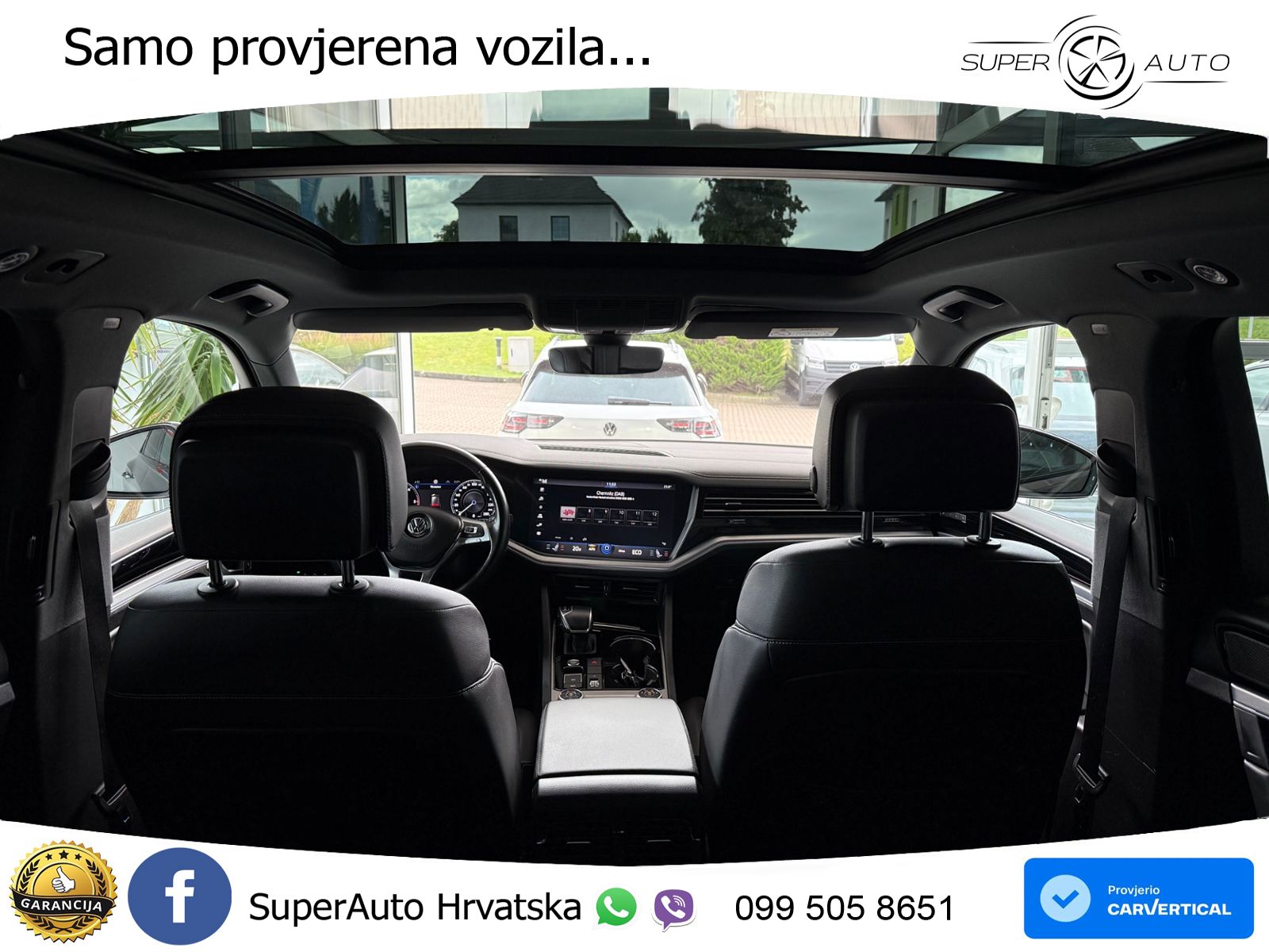 Volkswagen Touareg 3.0 V6 TDI (286 KS) 4MOTION Tiptronic R-Line ZRAČNI+ACC+GR SJED+KAM+PANO