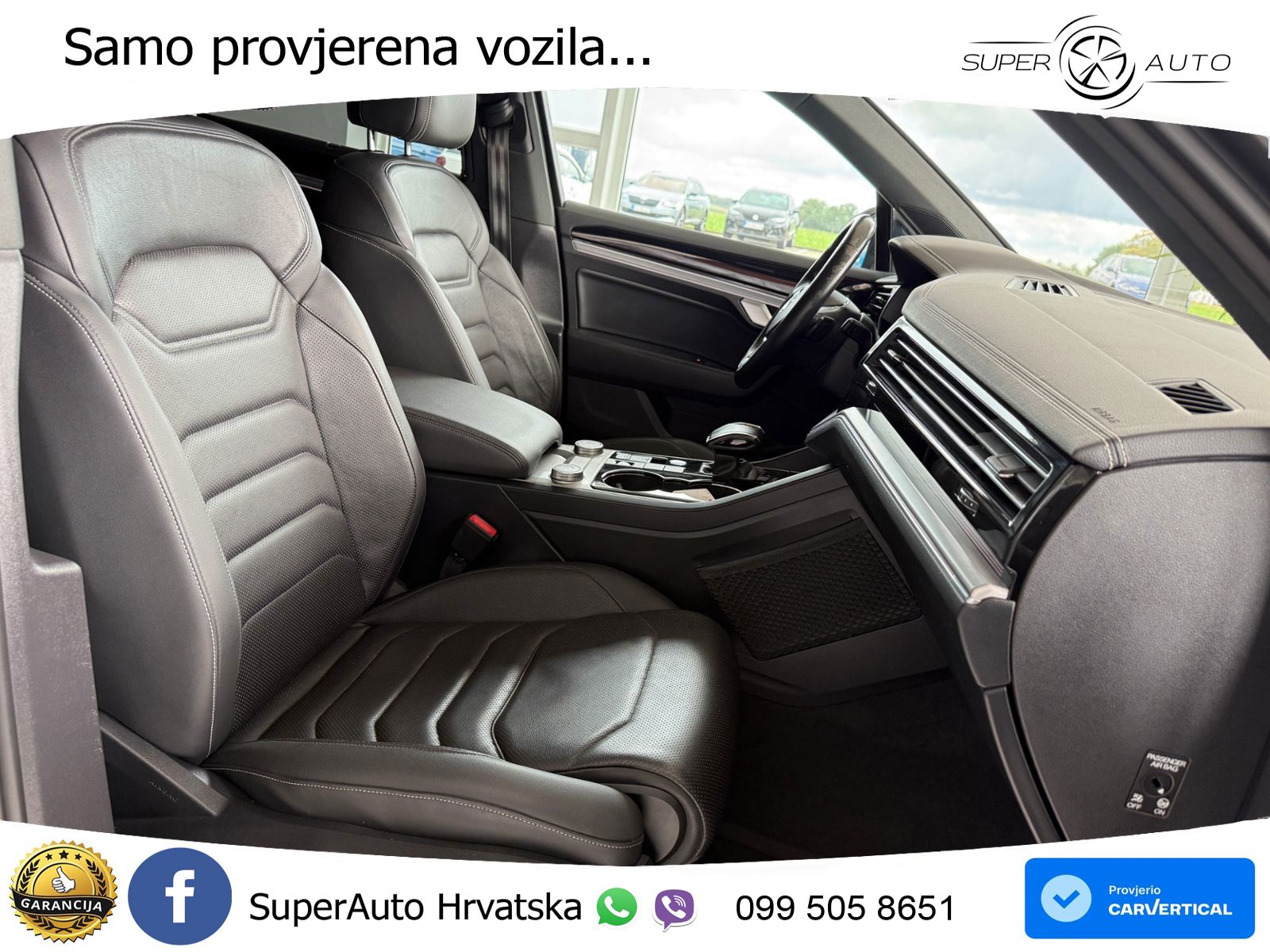 Volkswagen Touareg 3.0 V6 TDI (286 KS) 4MOTION Tiptronic R-Line ZRAČNI+ACC+GR SJED+KAM+PANO
