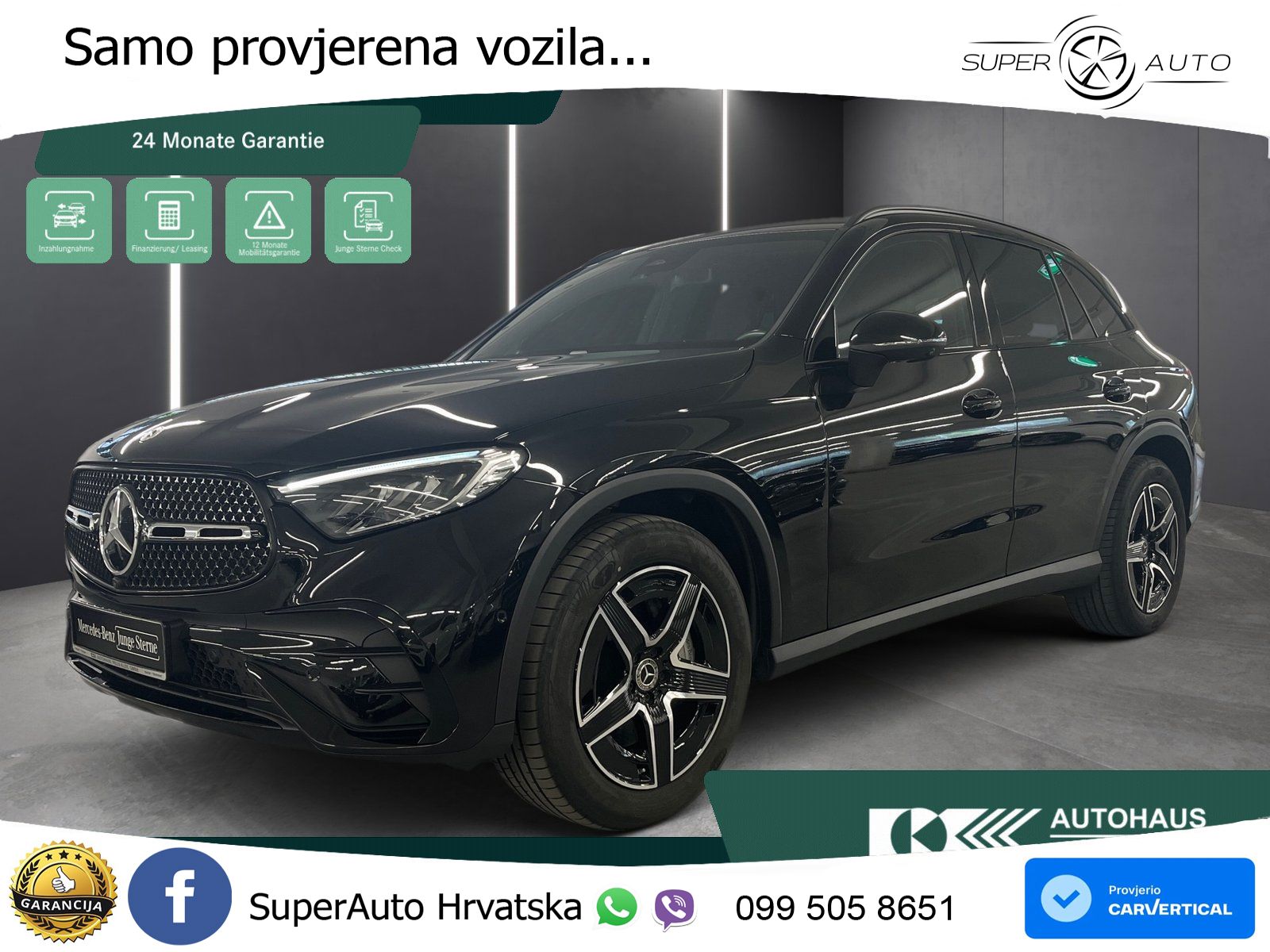 Mercedes GLC 200 (204 KS) 4MATIC 9G-TRONIC AMG LED+GR SJED+ACC