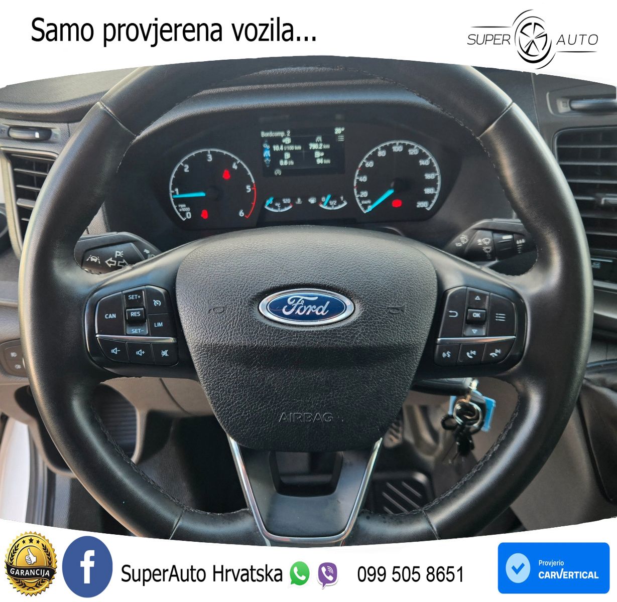 Ford Transit Koffer Ladebordwand/AC/Tempomat 131 KS