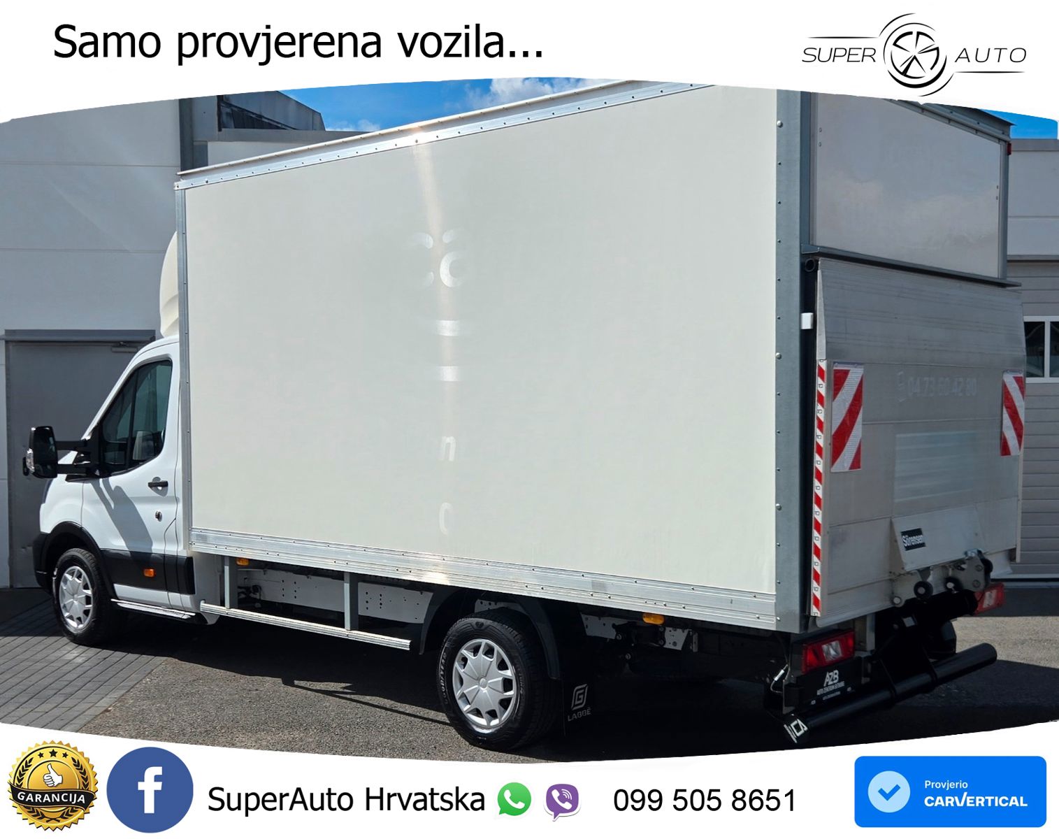Ford Transit Koffer Ladebordwand/AC/Tempomat 131 KS