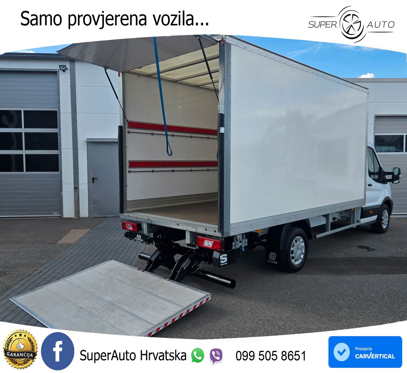 Ford Transit Koffer Ladebordwand/AC/Tempomat 131 KS