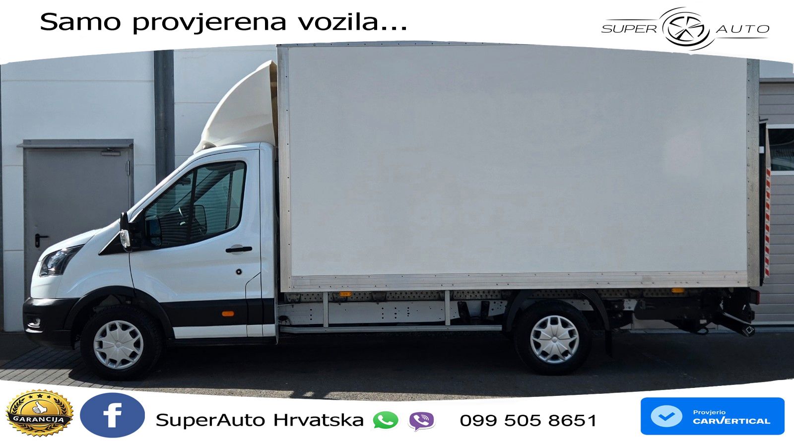 Ford Transit Koffer Ladebordwand/AC/Tempomat 131 KS