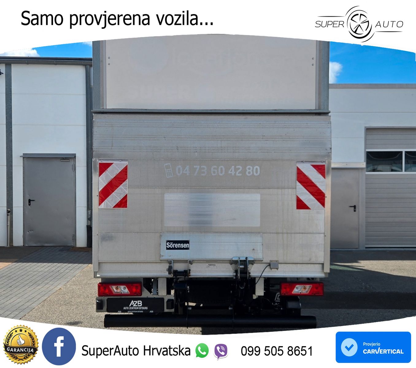 Ford Transit Koffer Ladebordwand/AC/Tempomat 131 KS