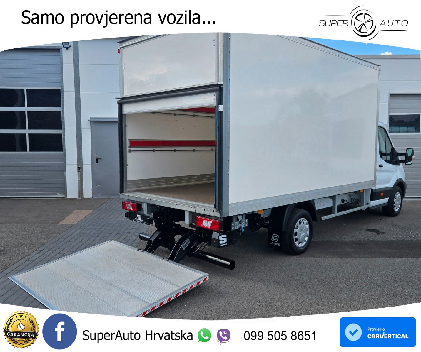 Ford Transit Koffer Ladebordwand/AC/Tempomat 131 KS