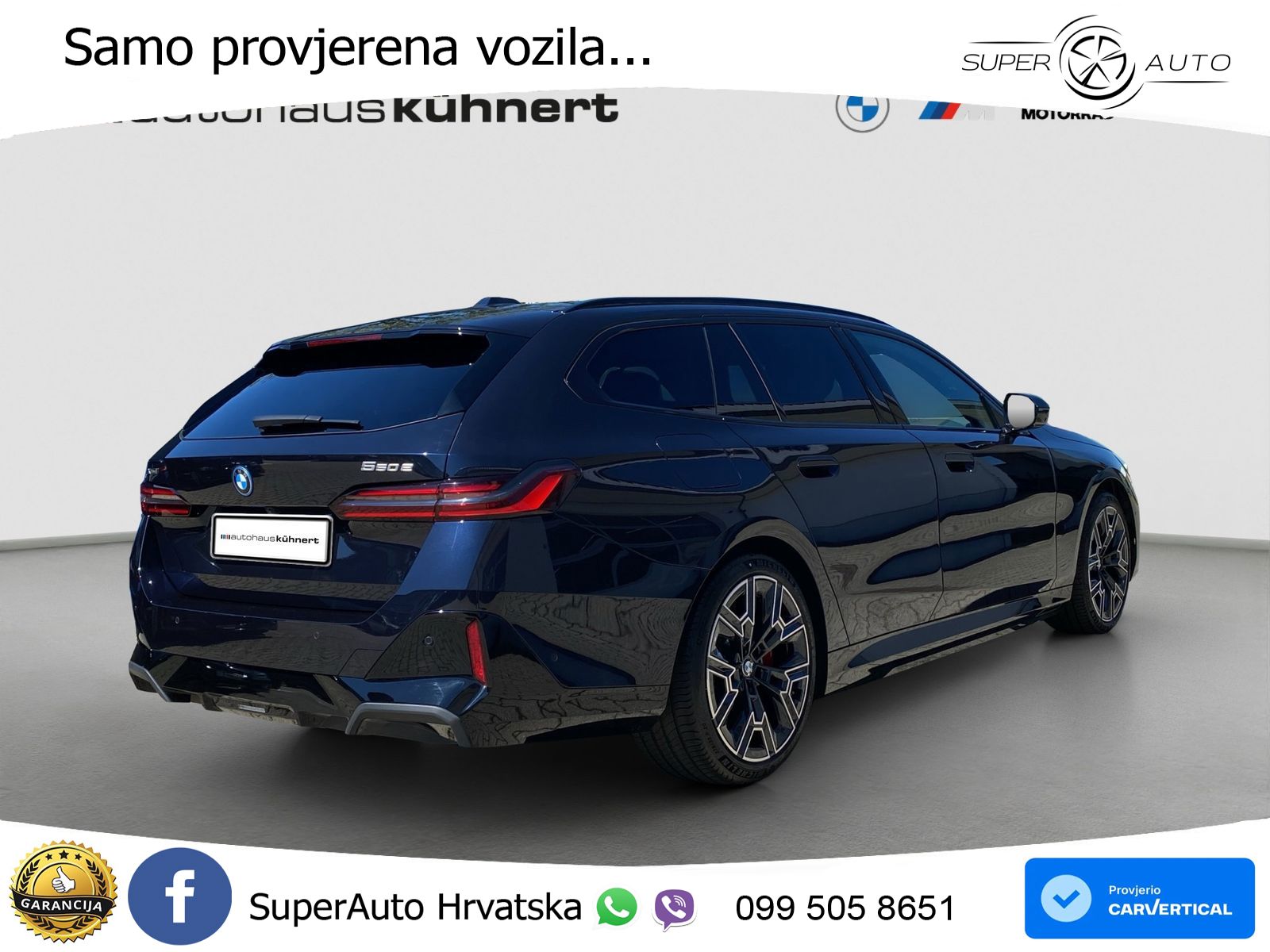 BMW 550e Touring (489 KS) xDrive Steptronic M Sport LED+GR SJED+ACC