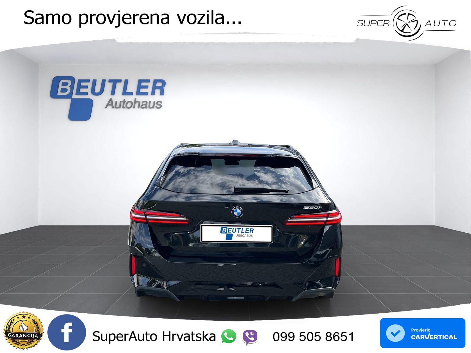 BMW 520i Touring (208 KS) Steptronic M Sport LED+GR SJED+ACC