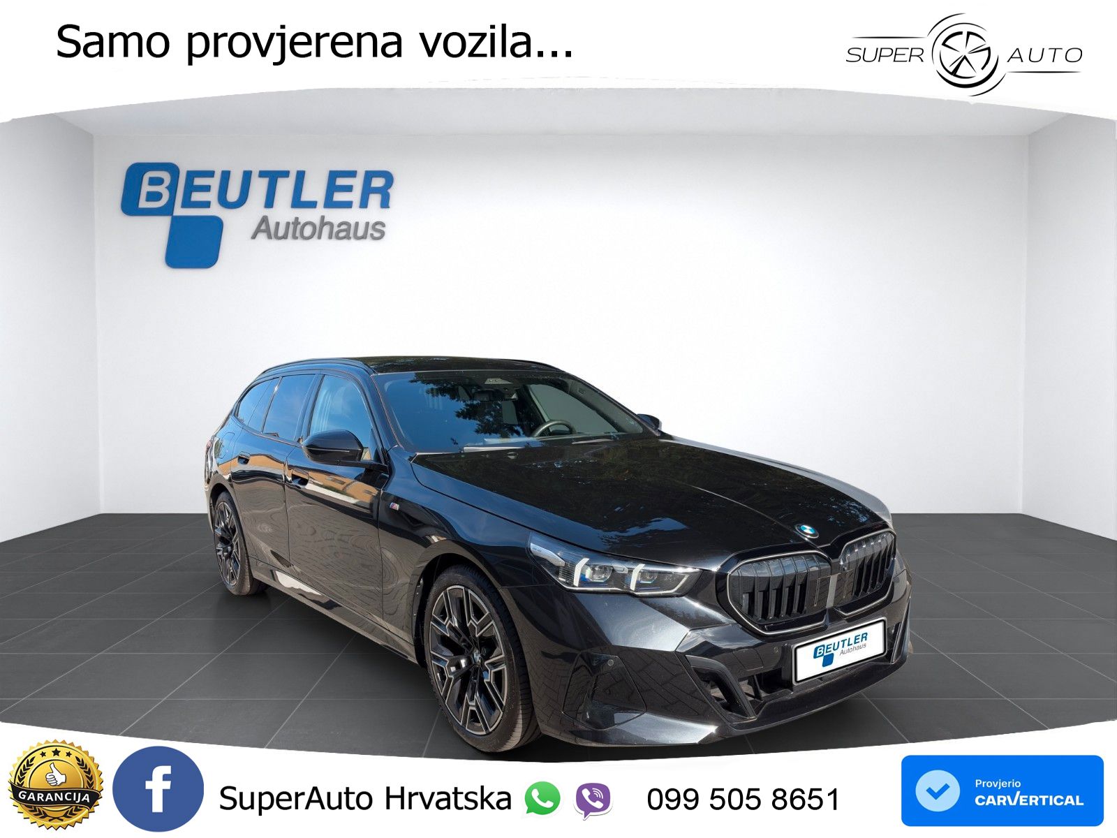 BMW 520i Touring (208 KS) Steptronic M Sport LED+GR SJED+ACC