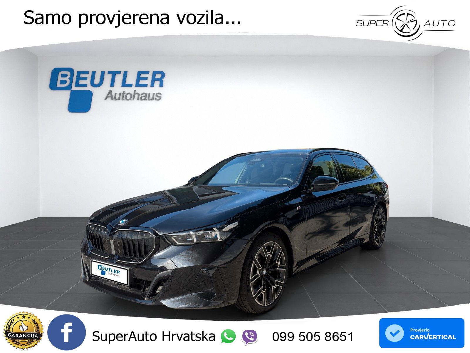 BMW 520i Touring (208 KS) Steptronic M Sport LED+GR SJED+ACC