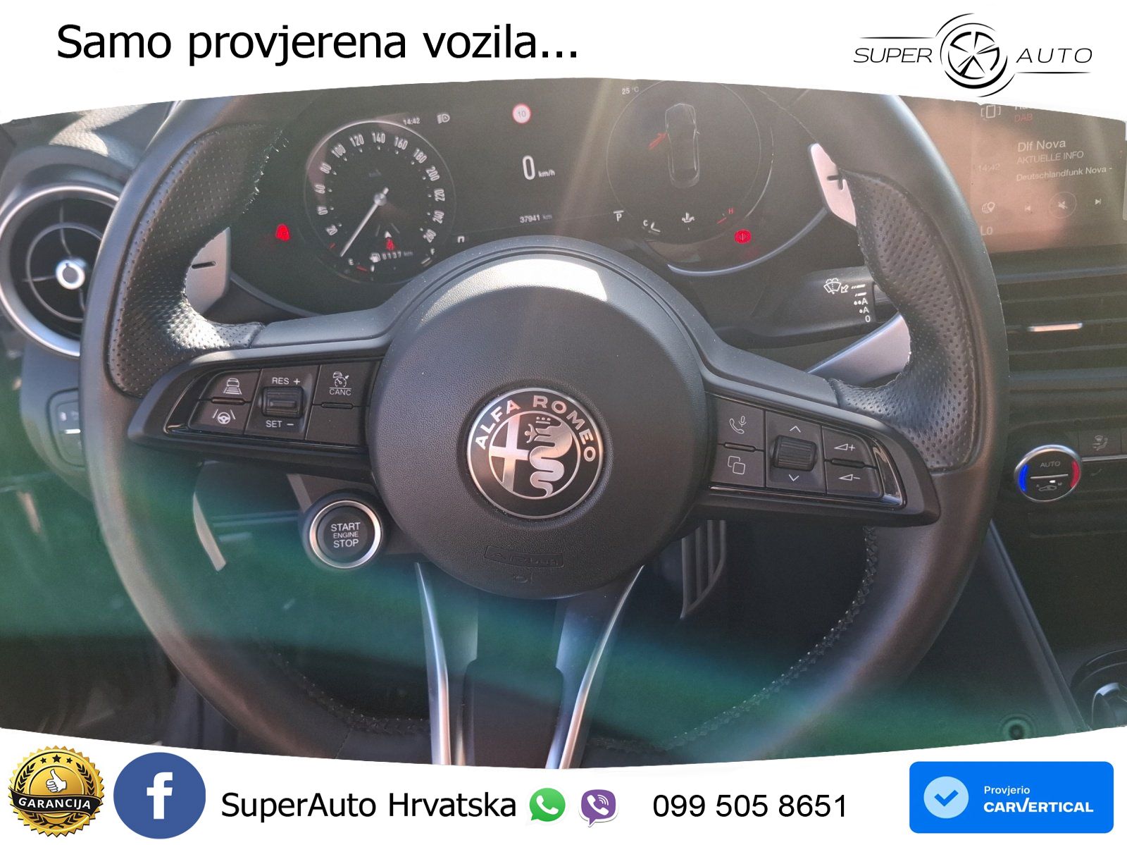 Alfa Romeo Giulia 2.0 Turbo (280 KS) AWD Automatic LED+GR SJED+ACC