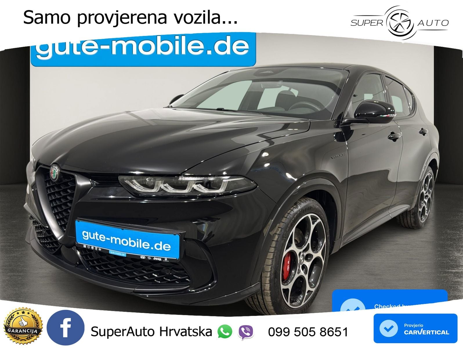 Alfa Romeo Tonale 1.5 VGT (160 KS) 48V-Hybrid TCT LED+GR SJED+ACC