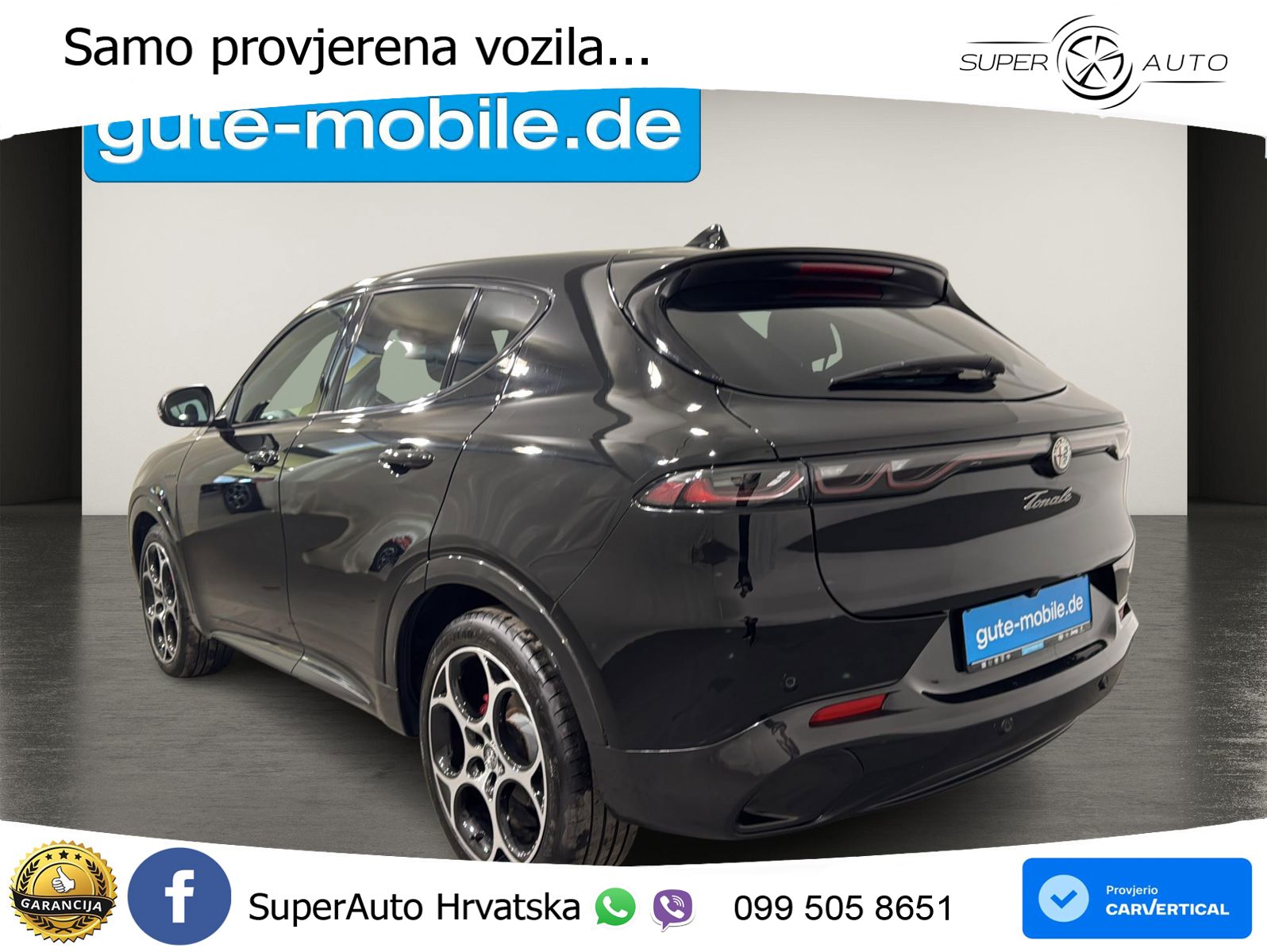 Alfa Romeo Tonale 1.5 VGT (160 KS) 48V-Hybrid TCT LED+GR SJED+ACC