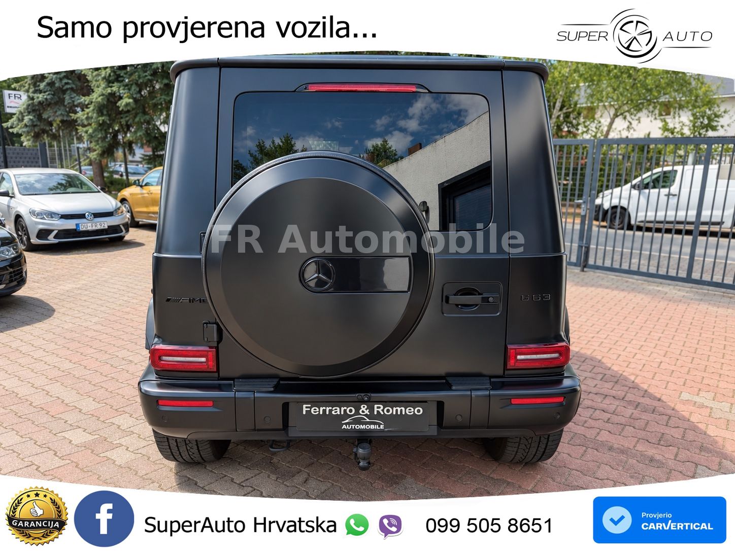 Mercedes AMG G 63 Long V8 (585 KS) 4MATIC 9G-TRONIC AMG SPEEDSHIFT TCT Superior ACC+GR SJED+360+PANO