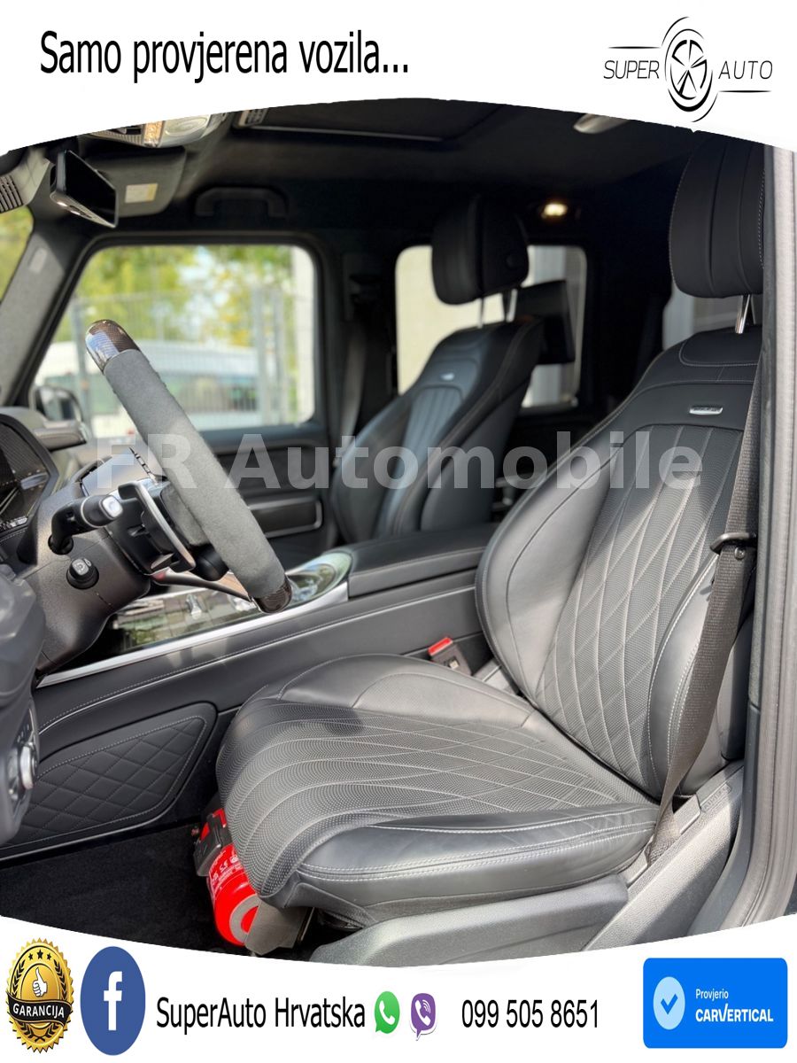 Mercedes AMG G 63 Long V8 (585 KS) 4MATIC 9G-TRONIC AMG SPEEDSHIFT TCT Superior ACC+GR SJED+360+PANO