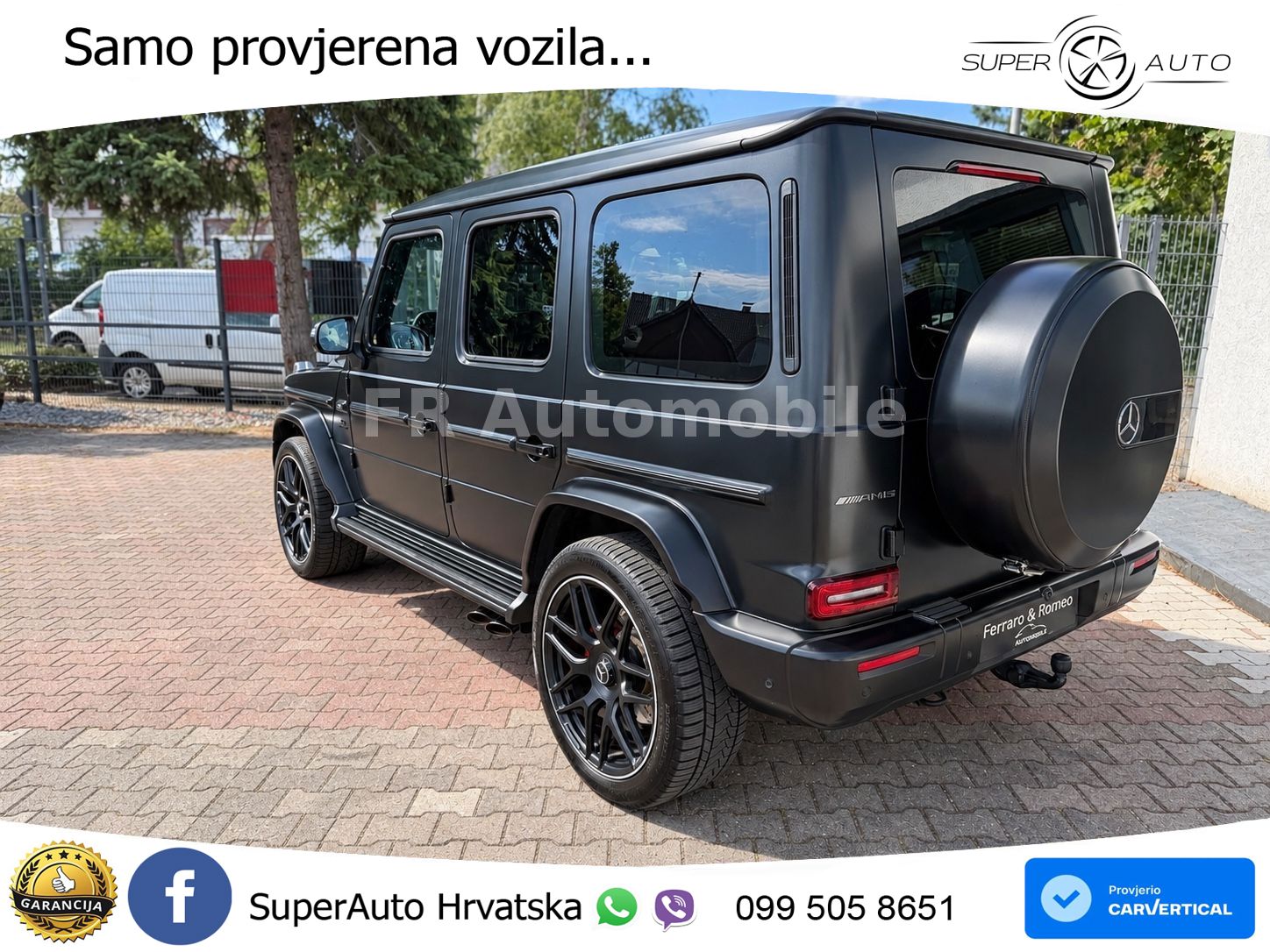 Mercedes AMG G 63 Long V8 (585 KS) 4MATIC 9G-TRONIC AMG SPEEDSHIFT TCT Superior ACC+GR SJED+360+PANO