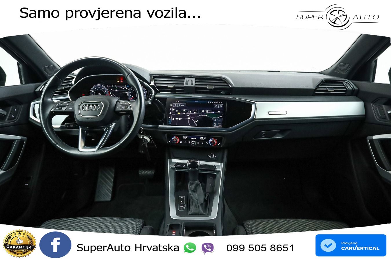 Audi Q3 II Sportback 40 TFSI (190 KS) quattro S tronic S line LED+GR SJED+ACC