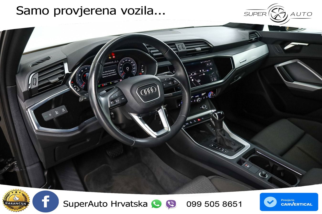 Audi Q3 II Sportback 40 TFSI (190 KS) quattro S tronic S line LED+GR SJED+ACC