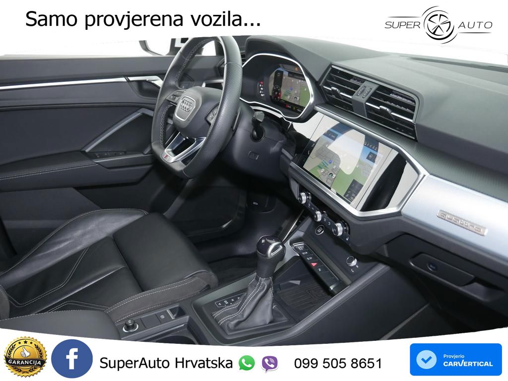 Audi Q3 40 TDI (200 KS) quattro S tronic S line LED+GR SJED+ACC