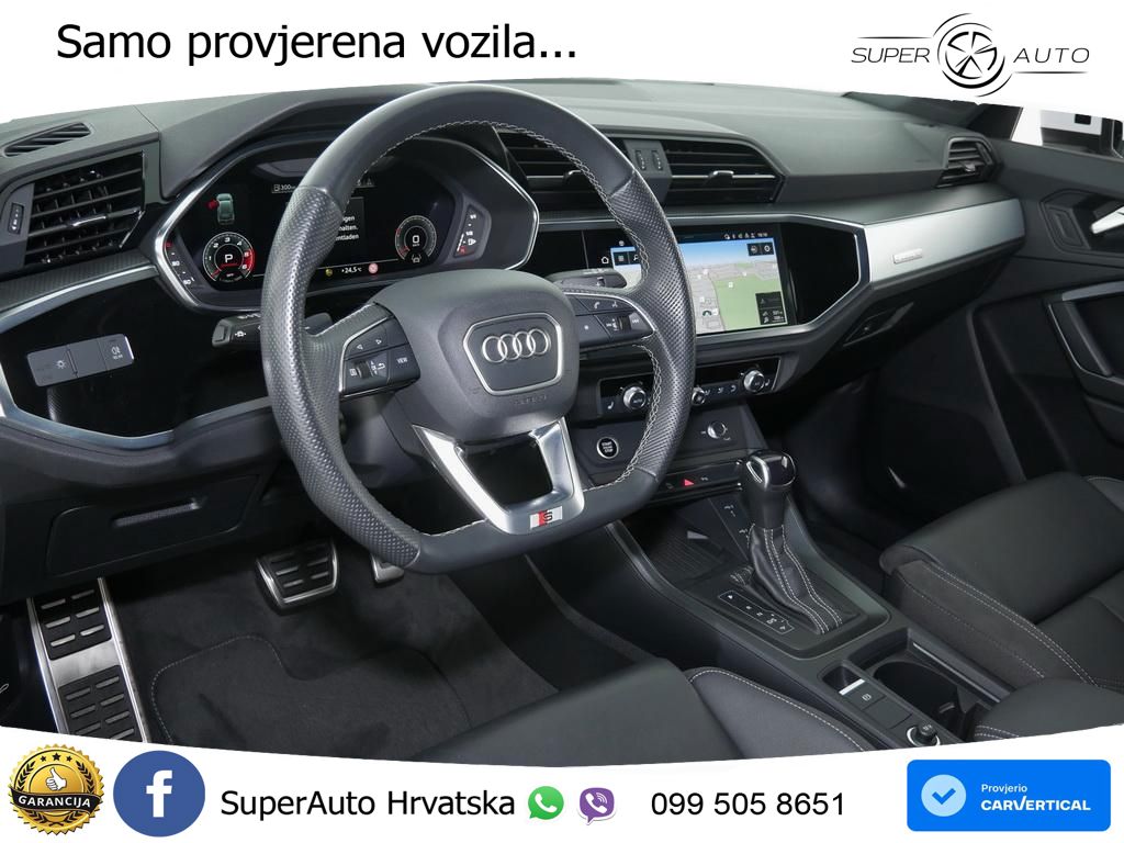 Audi Q3 40 TDI (200 KS) quattro S tronic S line LED+GR SJED+ACC