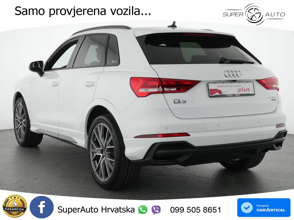 Audi Q3 40 TDI (200 KS) quattro S tronic S line LED+GR SJED+ACC