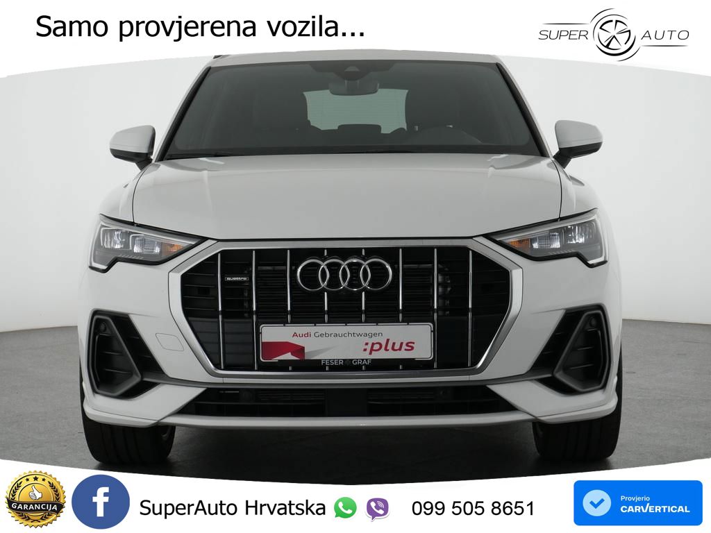 Audi Q3 40 TDI (200 KS) quattro S tronic S line LED+GR SJED+ACC