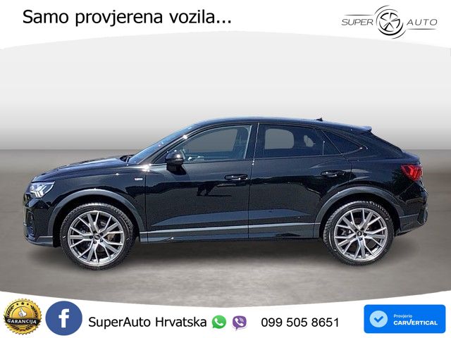 Audi Q3 II Sportback 40 TFSI (190 KS) quattro S tronic S line MATRIX+GR SJED+KAM