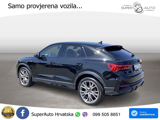 Audi Q3 II Sportback 40 TFSI (190 KS) quattro S tronic S line MATRIX+GR SJED+KAM
