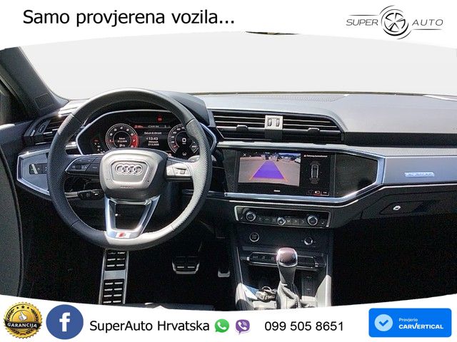 Audi Q3 II Sportback 40 TFSI (190 KS) quattro S tronic S line MATRIX+GR SJED+KAM