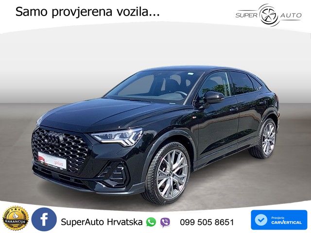 Audi Q3 II Sportback 40 TFSI (190 KS) quattro S tronic S line MATRIX+GR SJED+KAM