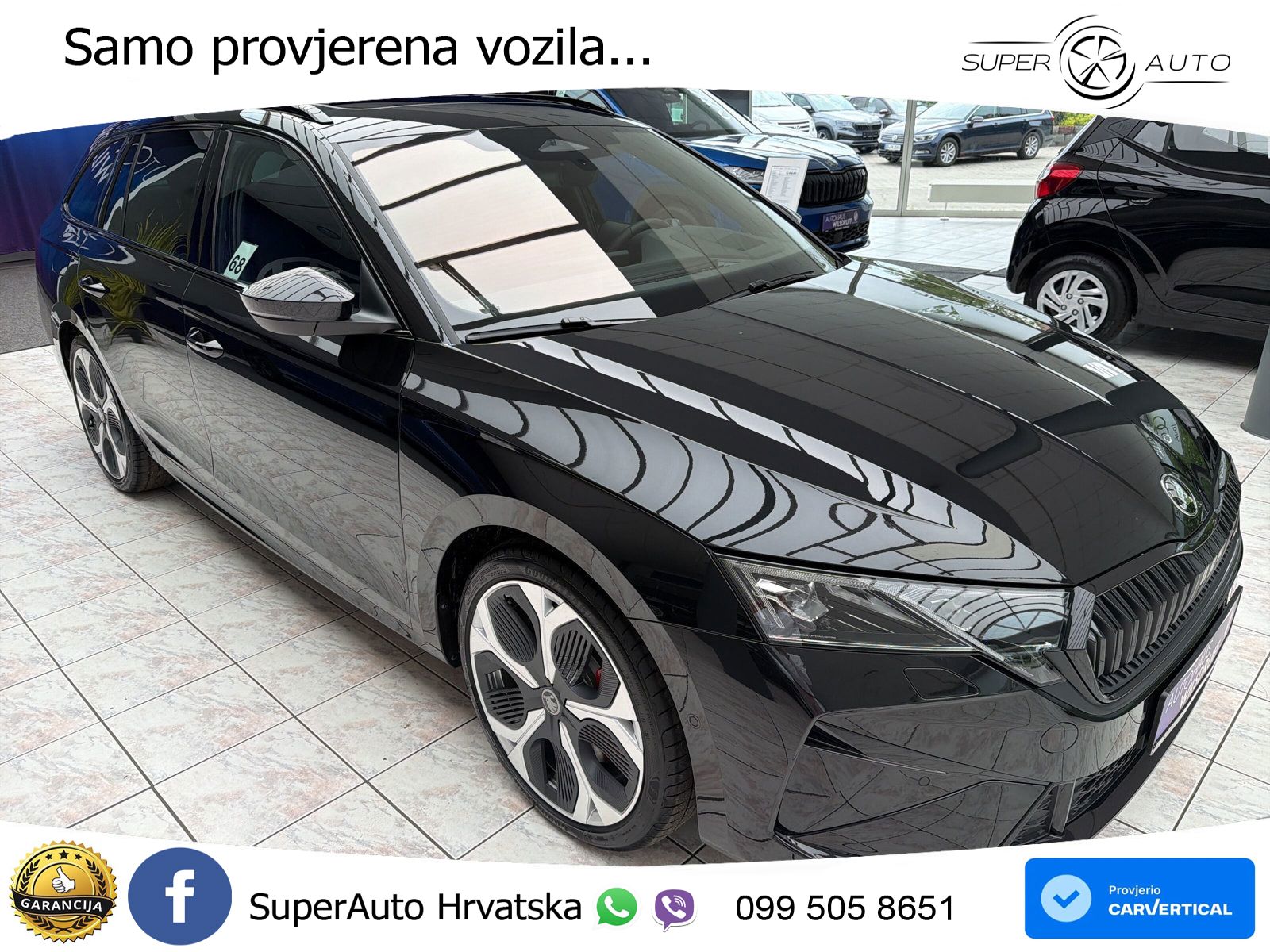Škoda Octavia Combi RS 2.0 TSI (265 KS) DSG MATRIX+GR SJED+KAM