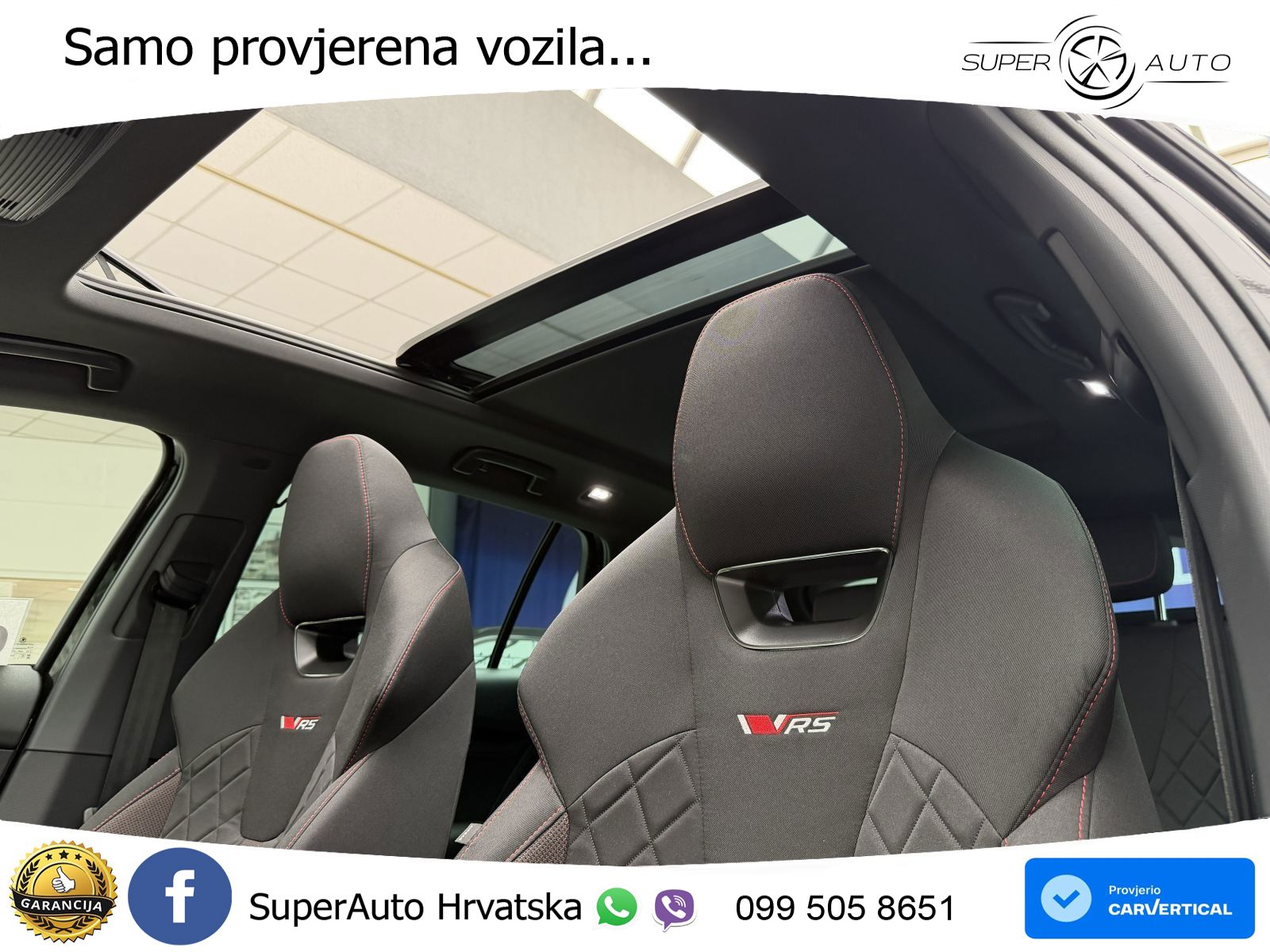 Škoda Octavia Combi RS 2.0 TSI (265 KS) DSG MATRIX+GR SJED+KAM