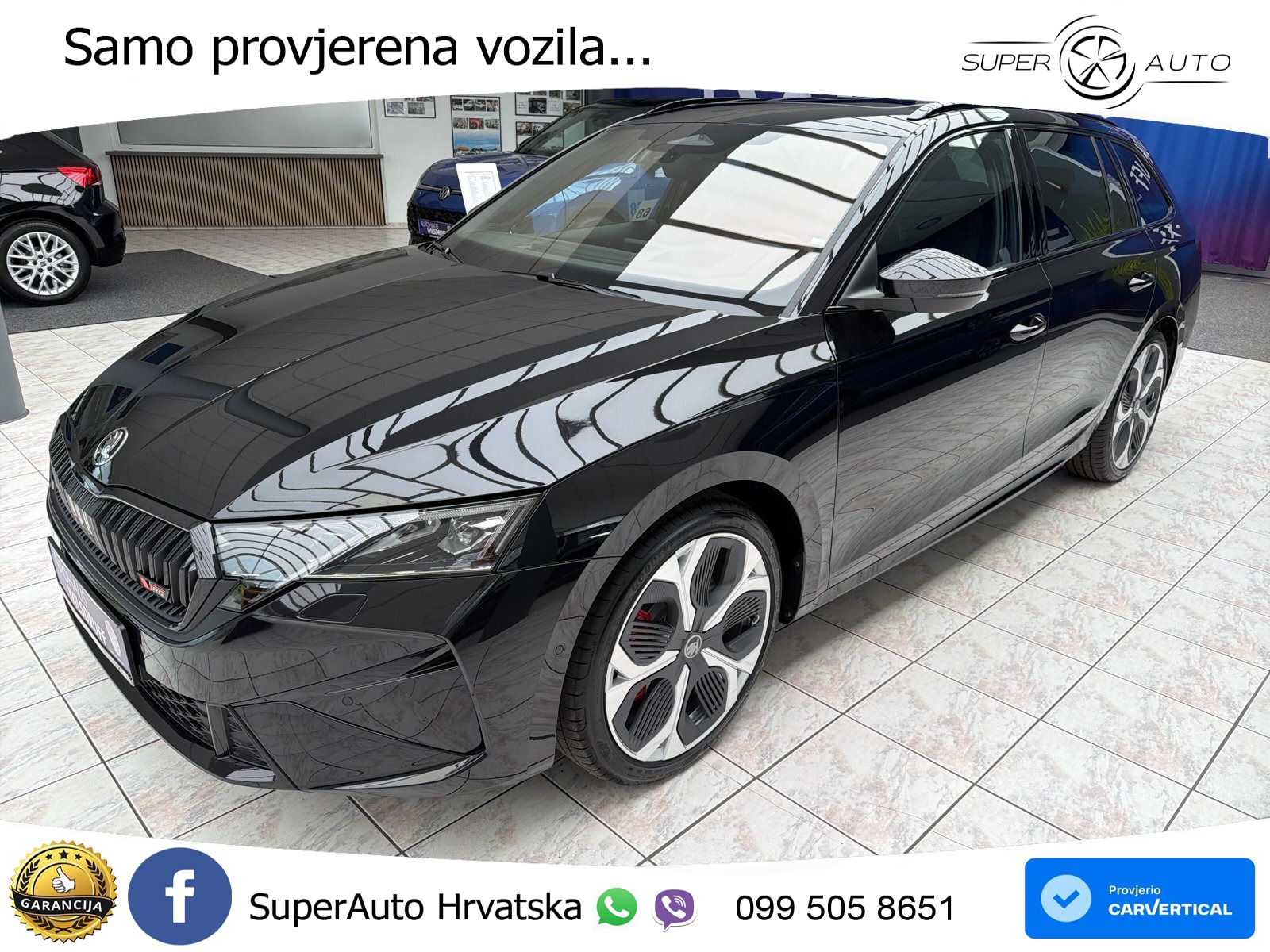 Škoda Octavia Combi RS 2.0 TSI (265 KS) DSG MATRIX+GR SJED+KAM