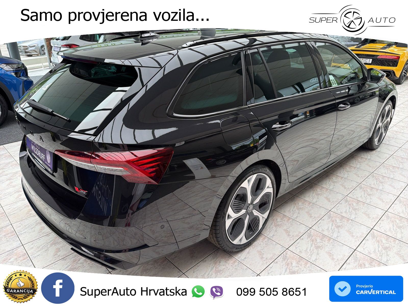 Škoda Octavia Combi RS 2.0 TSI (265 KS) DSG MATRIX+GR SJED+KAM