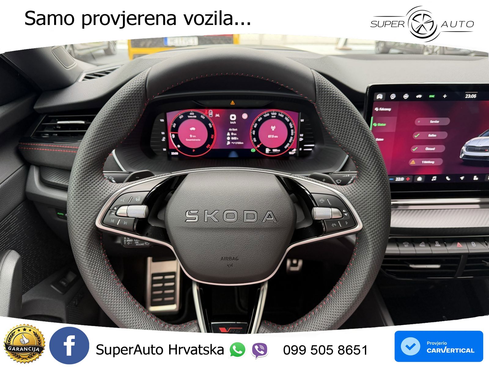 Škoda Octavia Combi RS 2.0 TSI (265 KS) DSG MATRIX+GR SJED+KAM