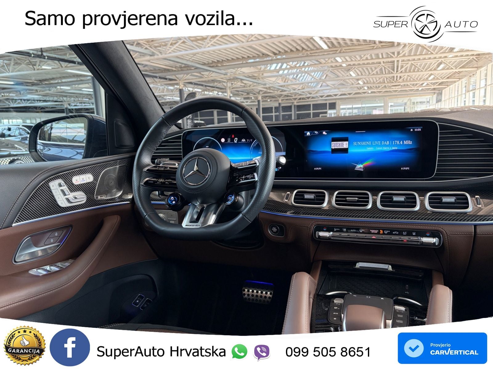 Mercedes AMG GLE 53 (435 KS) EQ Boost 4MATIC+ AMG SPEEDSHIFT TCT 9G ACC+HEAD+4xGR SJED+360+PANO