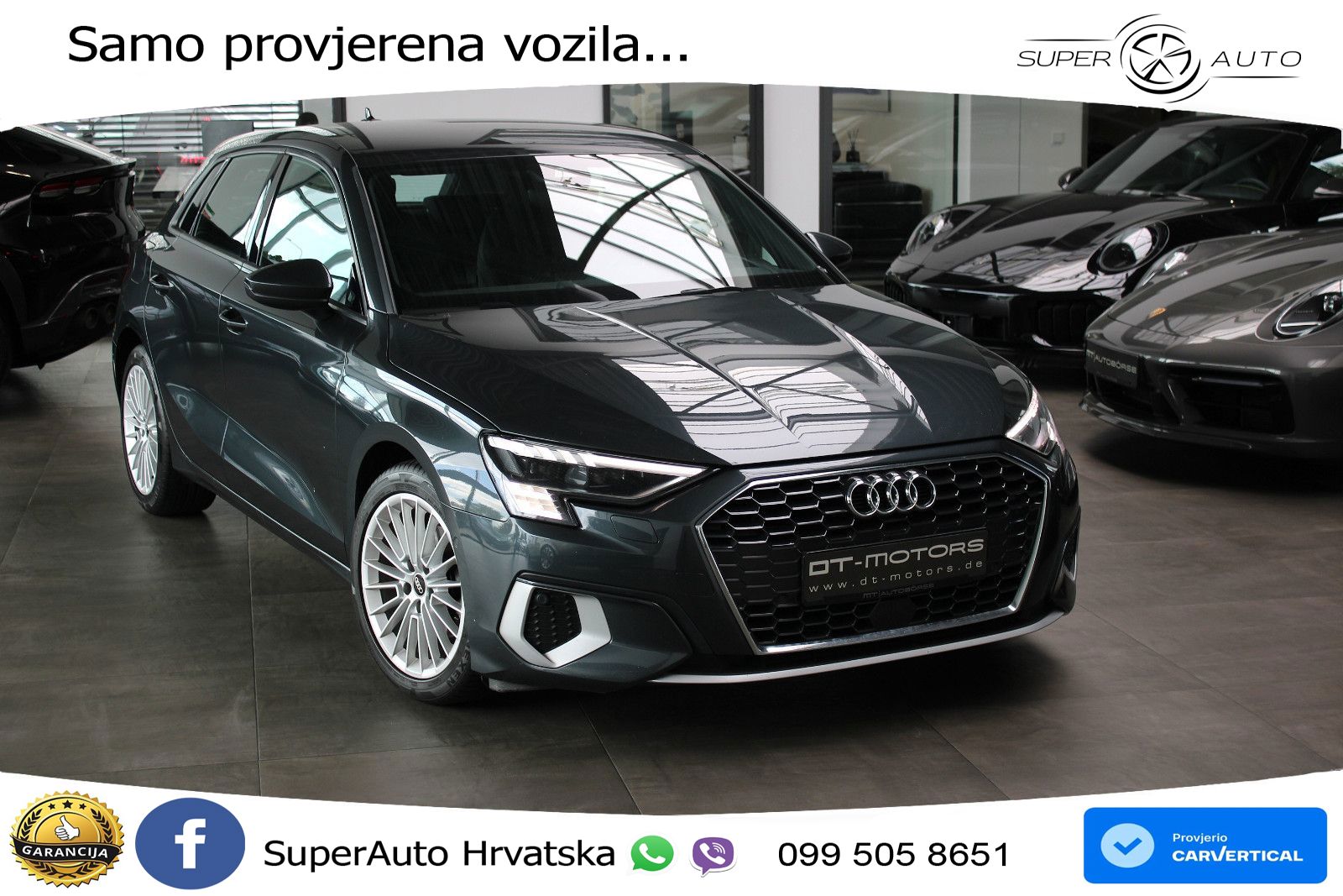 Audi A3 35 TDI (150 KS) S tronic LED+GR SJED+ACC
