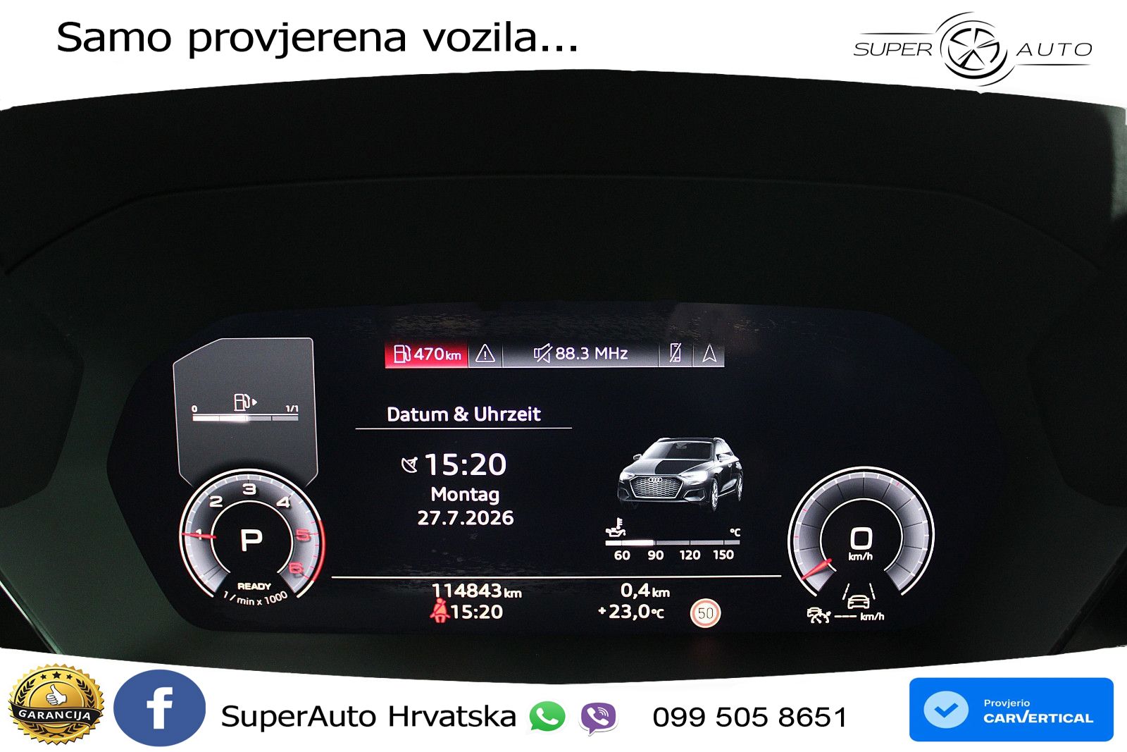 Audi A3 35 TDI (150 KS) S tronic LED+GR SJED+ACC