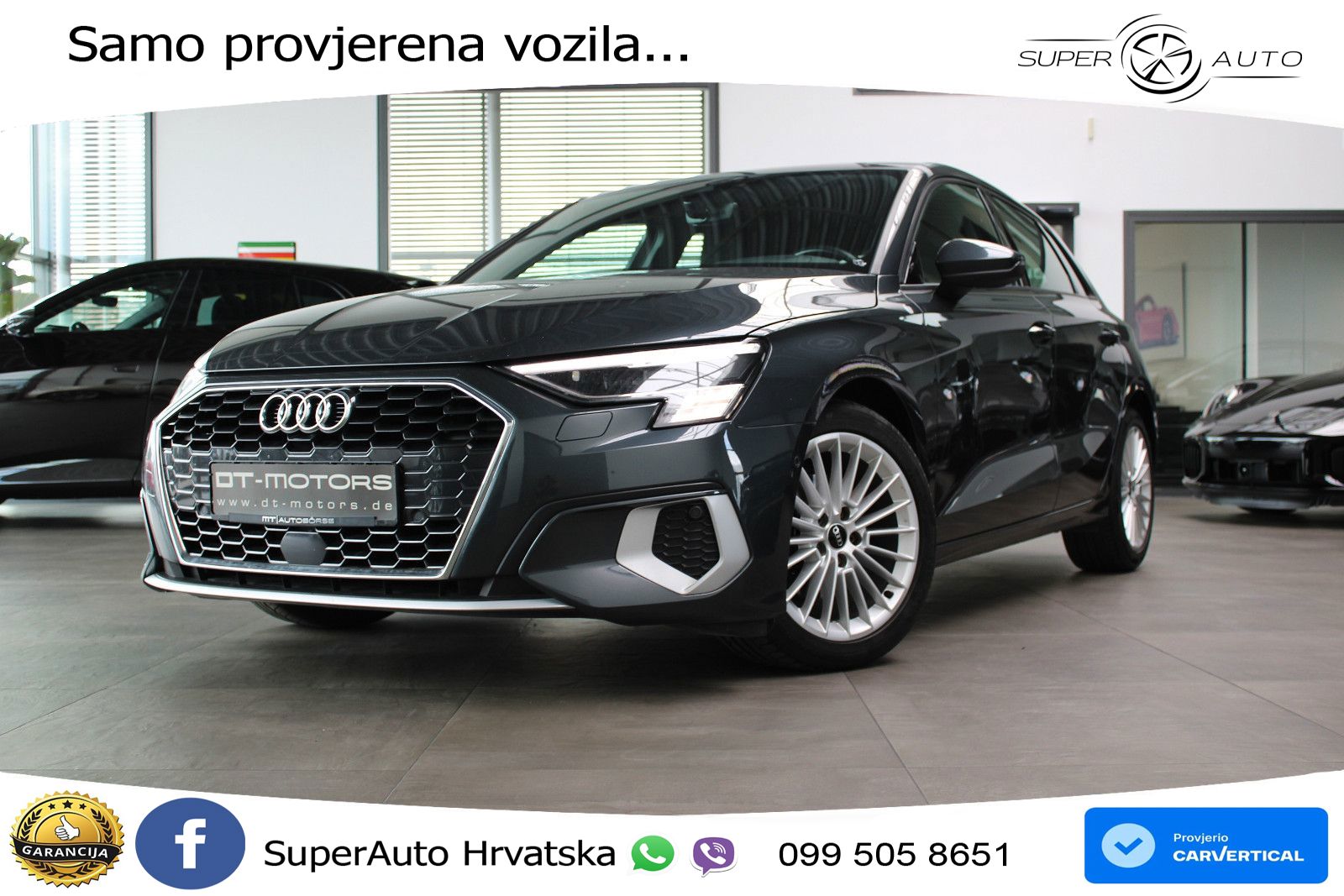 Audi A3 35 TDI (150 KS) S tronic LED+GR SJED+ACC