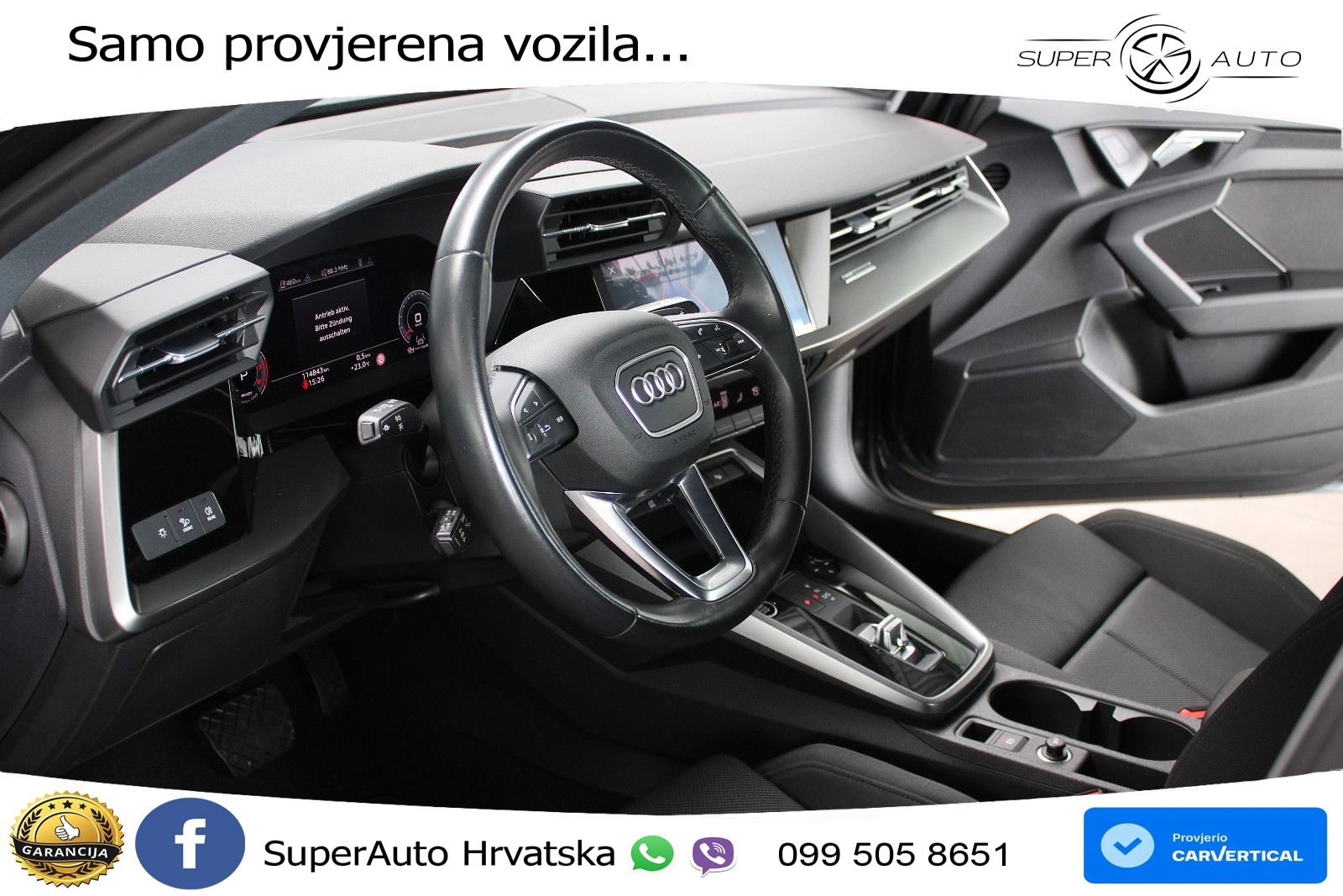 Audi A3 35 TDI (150 KS) S tronic LED+GR SJED+ACC