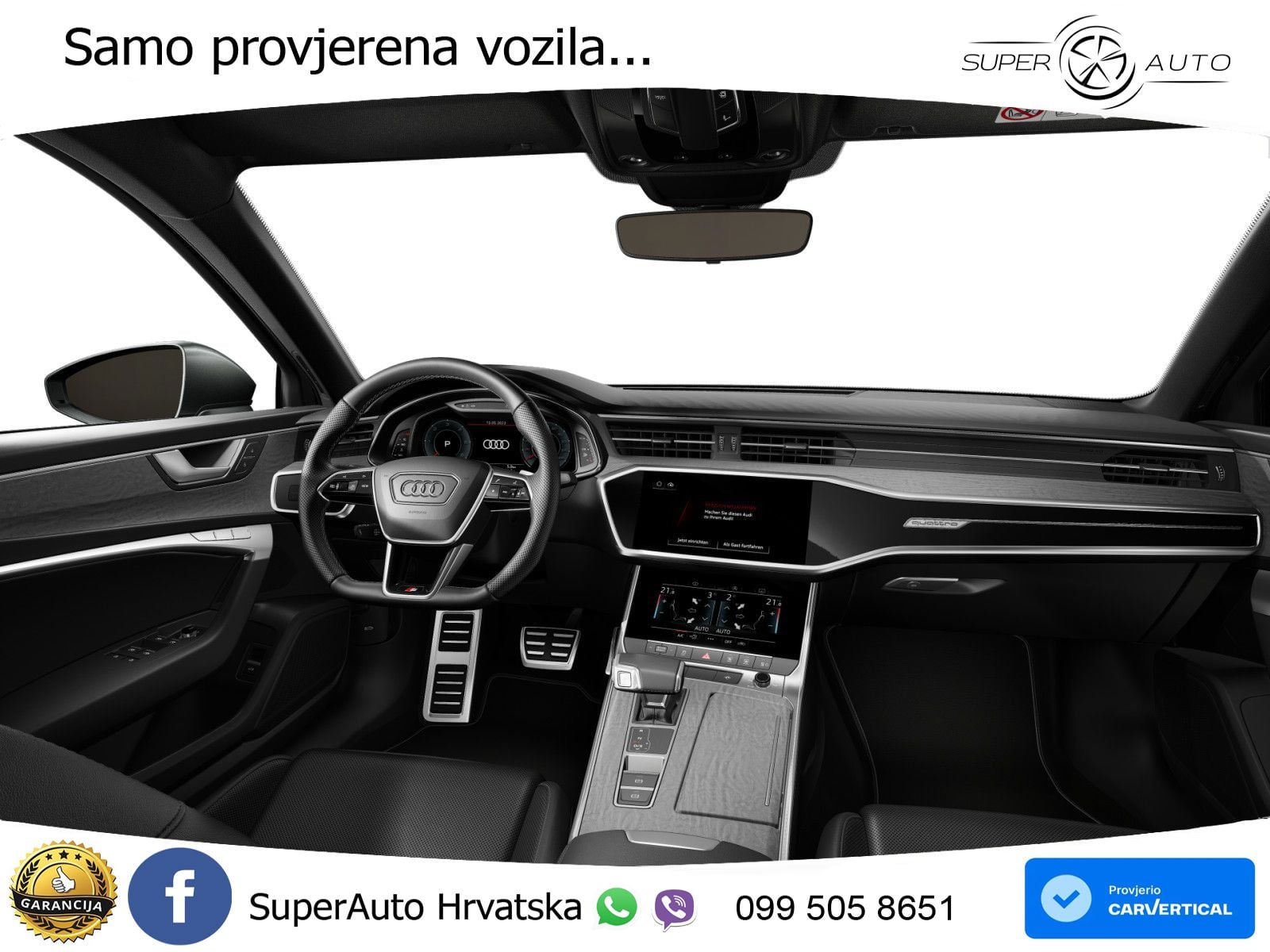 Audi A6 50 TDI V6 (286 KS) quattro tiptronic MATRIX+GR SJED+KAM