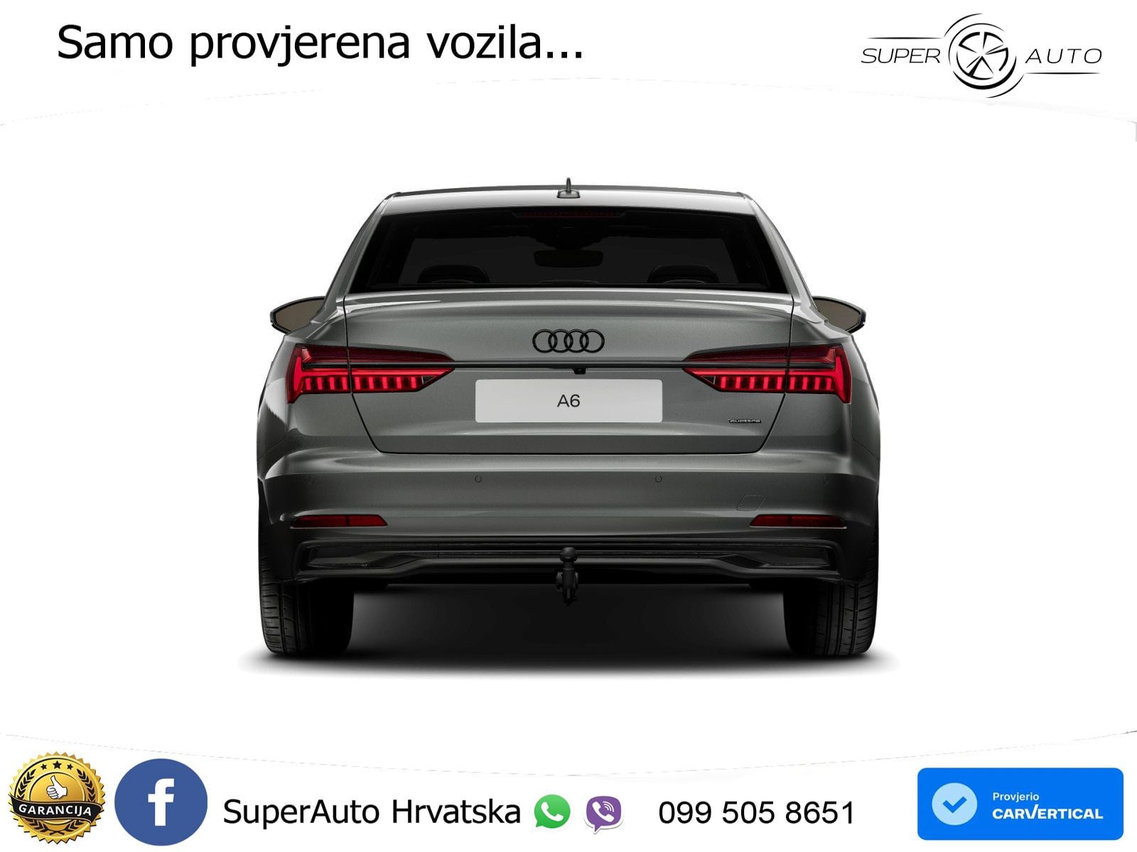 Audi A6 50 TDI V6 (286 KS) quattro tiptronic MATRIX+GR SJED+KAM