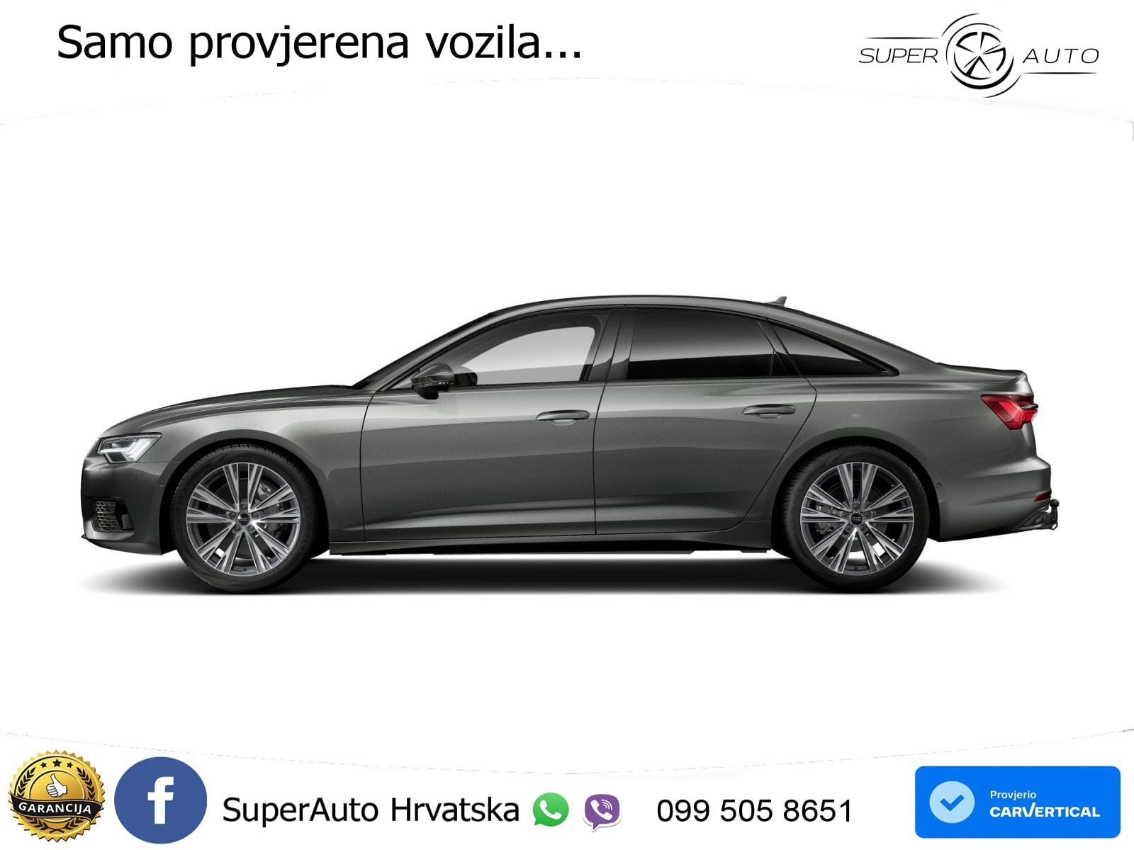 Audi A6 50 TDI V6 (286 KS) quattro tiptronic MATRIX+GR SJED+KAM