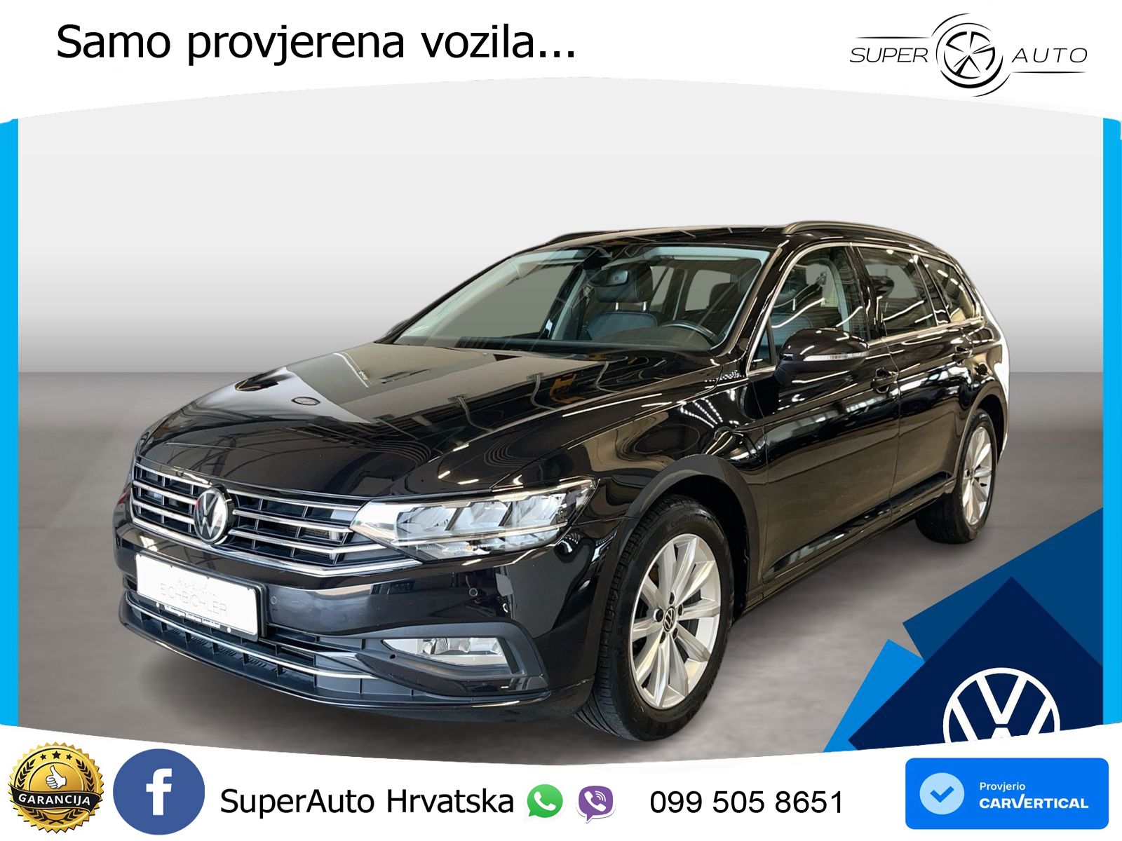 Volkswagen Passat Variant 2.0 TSI (190 KS) DSG Business LED+GR SJED+ACC