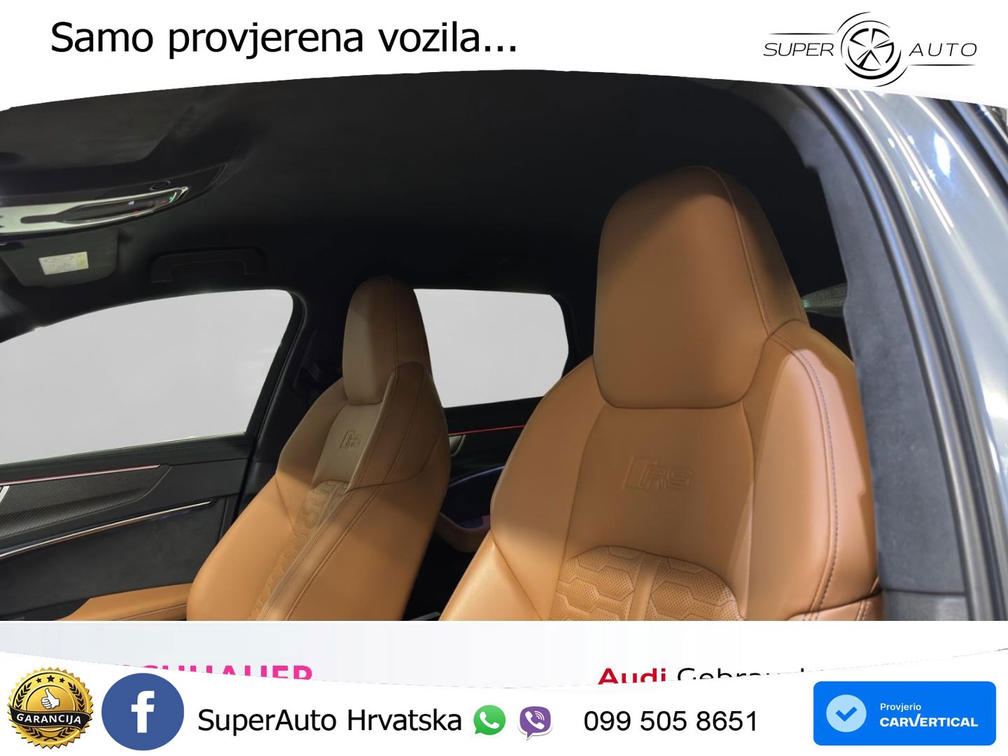 Audi RS6 Avant 4.0 TFSI V8 (600 KS) quattro Tiptronic ZRAČNI+ACC+GR SJED+KAM