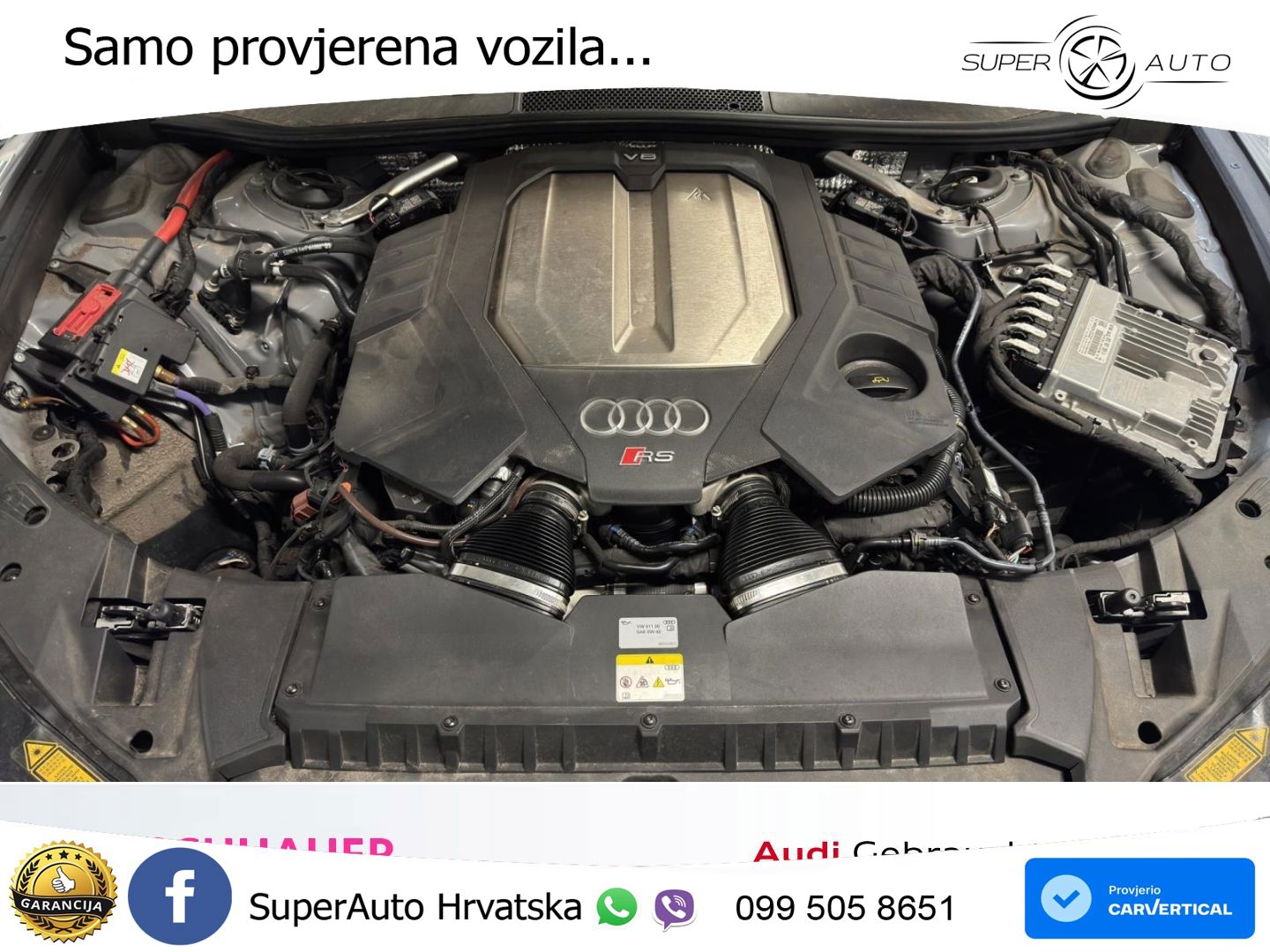 Audi RS6 Avant 4.0 TFSI V8 (600 KS) quattro Tiptronic ZRAČNI+ACC+GR SJED+KAM