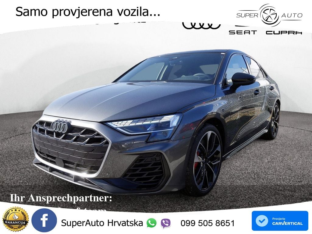 Audi S3 Limuzina 2.0 TFSI (333 KS) quattro S tronic MATRIX+GR SJED+KAM