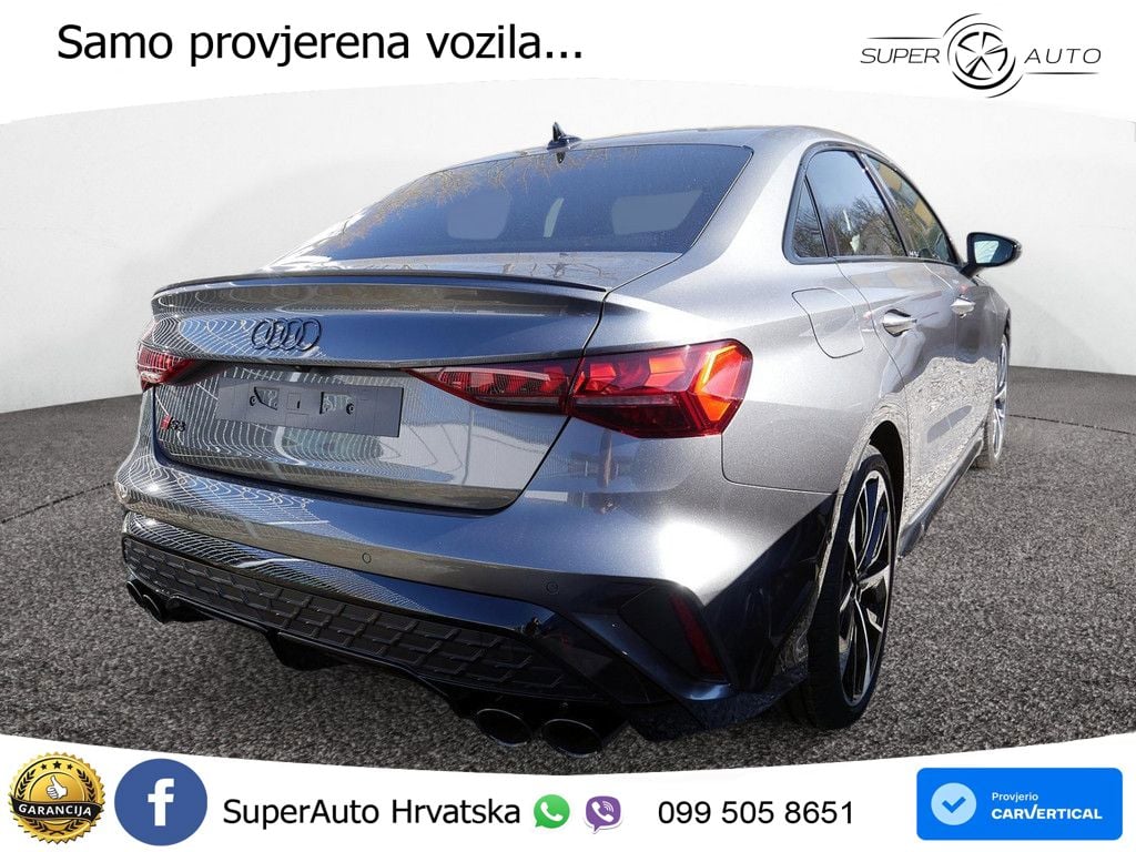 Audi S3 Limuzina 2.0 TFSI (333 KS) quattro S tronic MATRIX+GR SJED+KAM