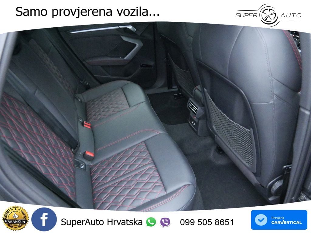 Audi S3 Limuzina 2.0 TFSI (333 KS) quattro S tronic MATRIX+GR SJED+KAM