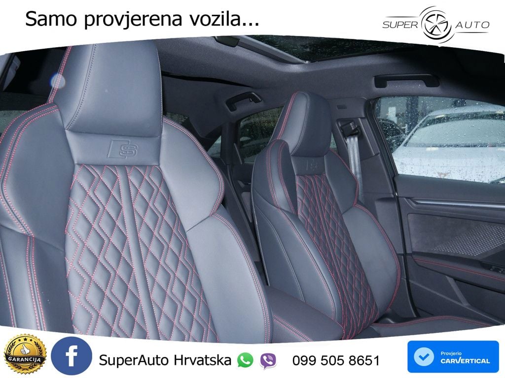 Audi S3 Limuzina 2.0 TFSI (333 KS) quattro S tronic MATRIX+GR SJED+KAM