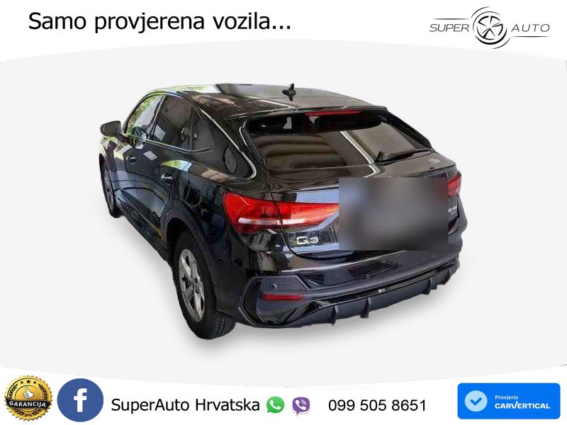 Audi Q3 40 TDI (200 KS) quattro S tronic S line LED+GR SJED+ACC